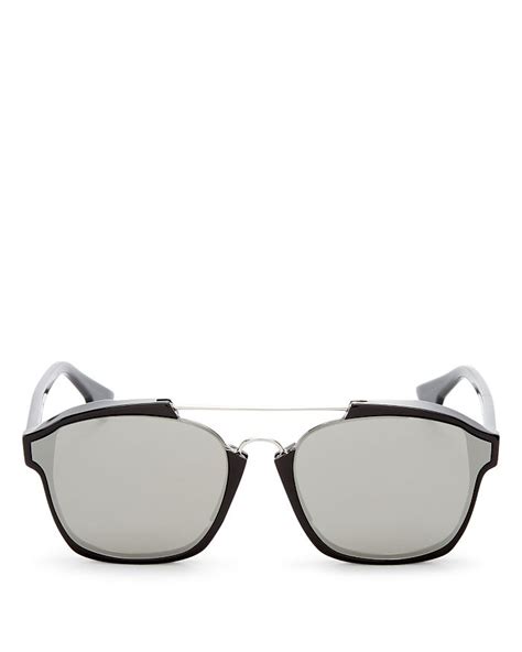 Dior Women's Abstract Square Mirrored Sunglasses, .